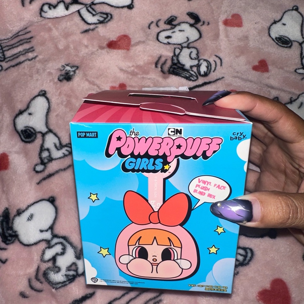 Crybaby x The Powerpuff Girls Bunny Bubbles Plush Keychain - Picture 7 of 11